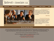 Tablet Screenshot of kollevollagency.com